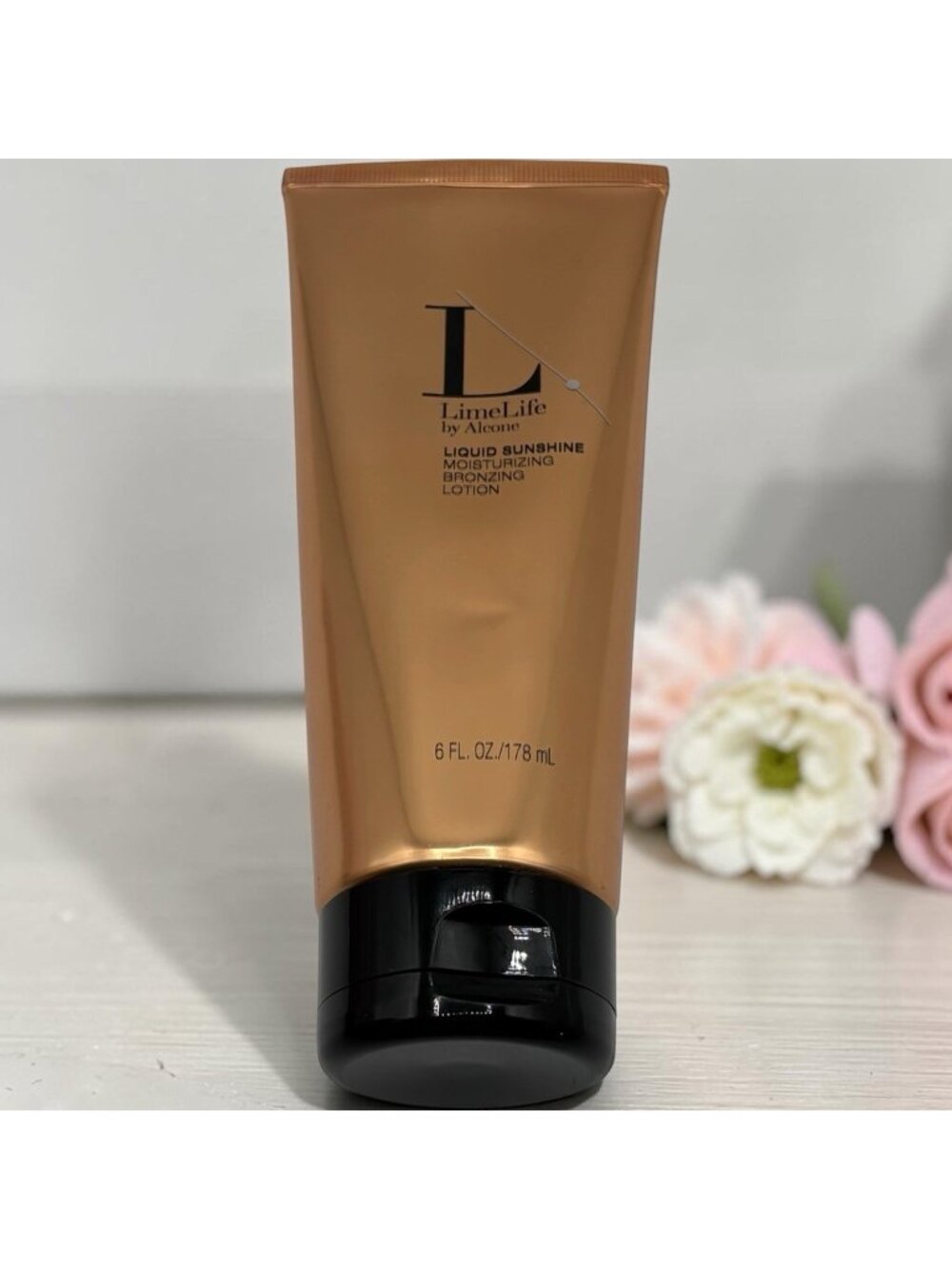 LimeLight By Alcone Liquid Sunshine Moisturizing Bronzing Lotion 6 oz 200ml-RARE